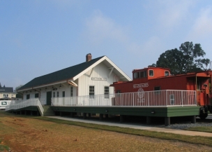 Award Winning Matthews Train Station Historical Restoration and Commercial Renovation